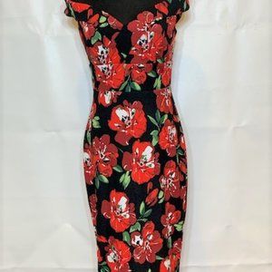 Off the Shoulders Floral Print